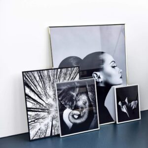 nielsen decoration ambiance cadres aluminium pixel