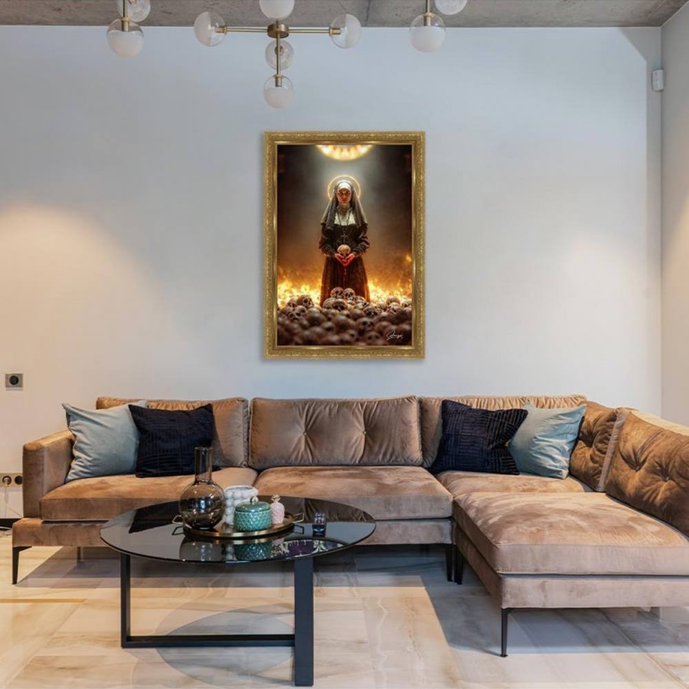 objet decoratif Bloody Religion alexandre granger