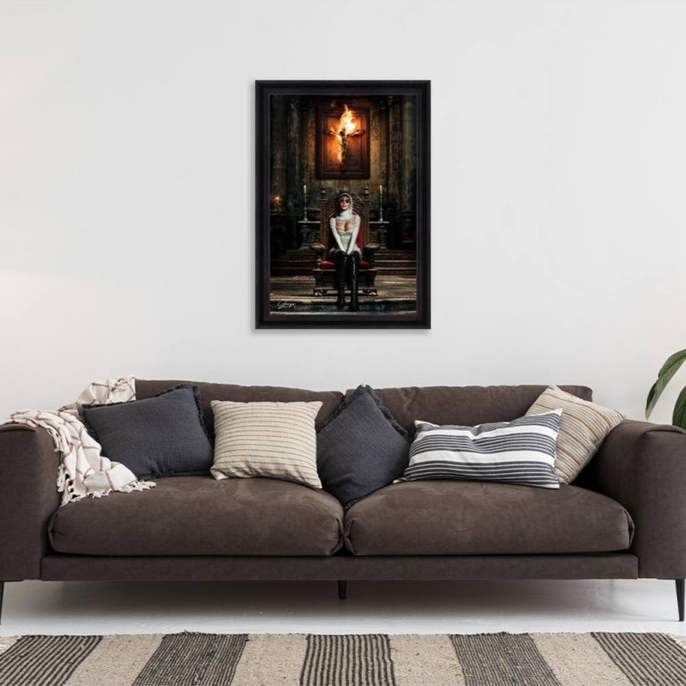 objet decoratif Fire Church alexandre granger