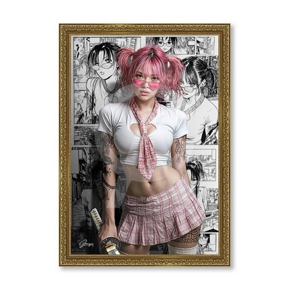 objet decoratif Manga Girl alexandre granger