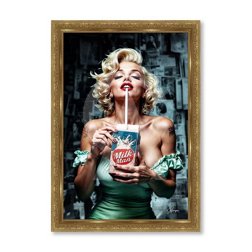 objet_decoratif_milk_alexandre_granger_rose_moulante_verte_femme_tatouages objet decoratif milk alexandre granger