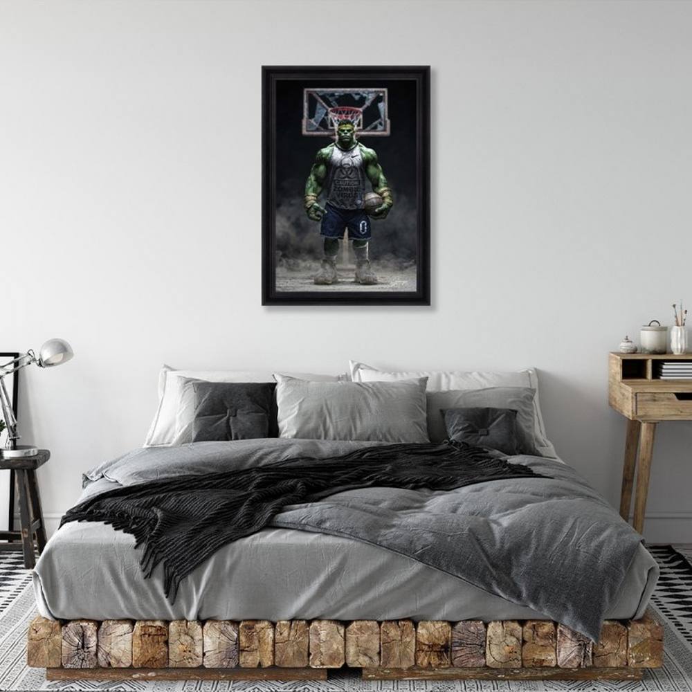 tableau_alexandre_granger_green_team_hulk_homme_basketball_strasbourg tableau alexandre granger green team