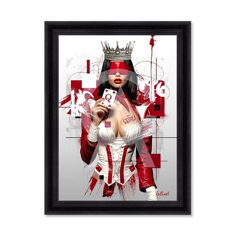 tableau Dame de Cœur sylvain binet