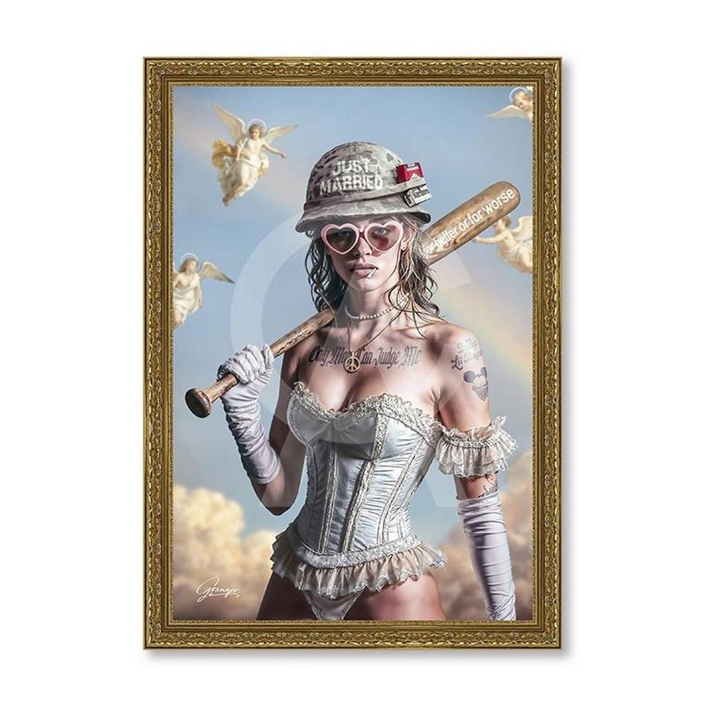 tableau Just Married alexandre granger