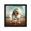 tableau Lion Tennis sylvain binet