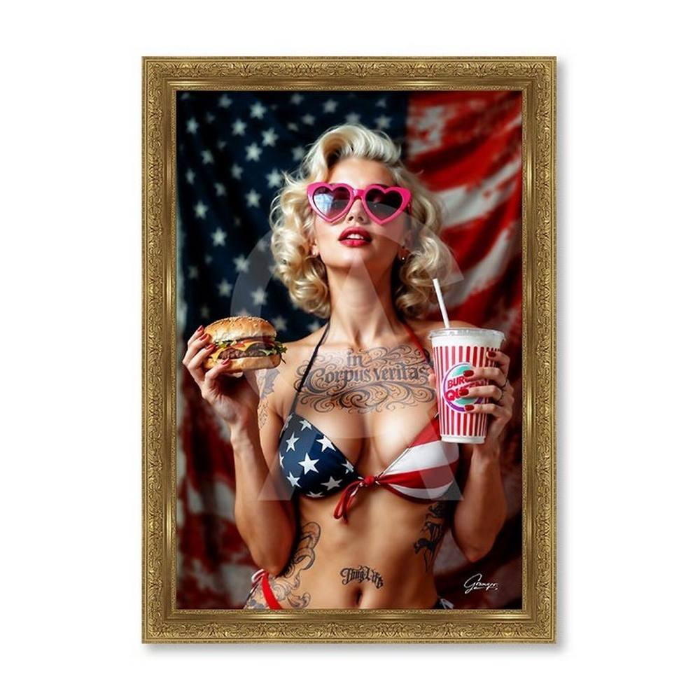 tableau_made_in_america_alexandre_granger_maillot_bain_femme_amerique tableau Made in América alexandre granger