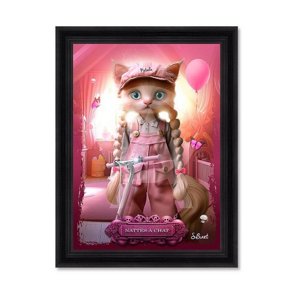 Tableau Nattes à Chat Binet