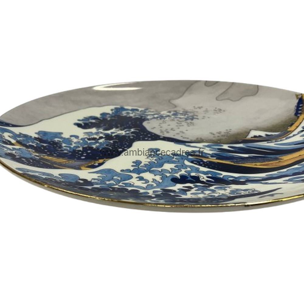 Plat à Tarte - La Vague Hokusaï