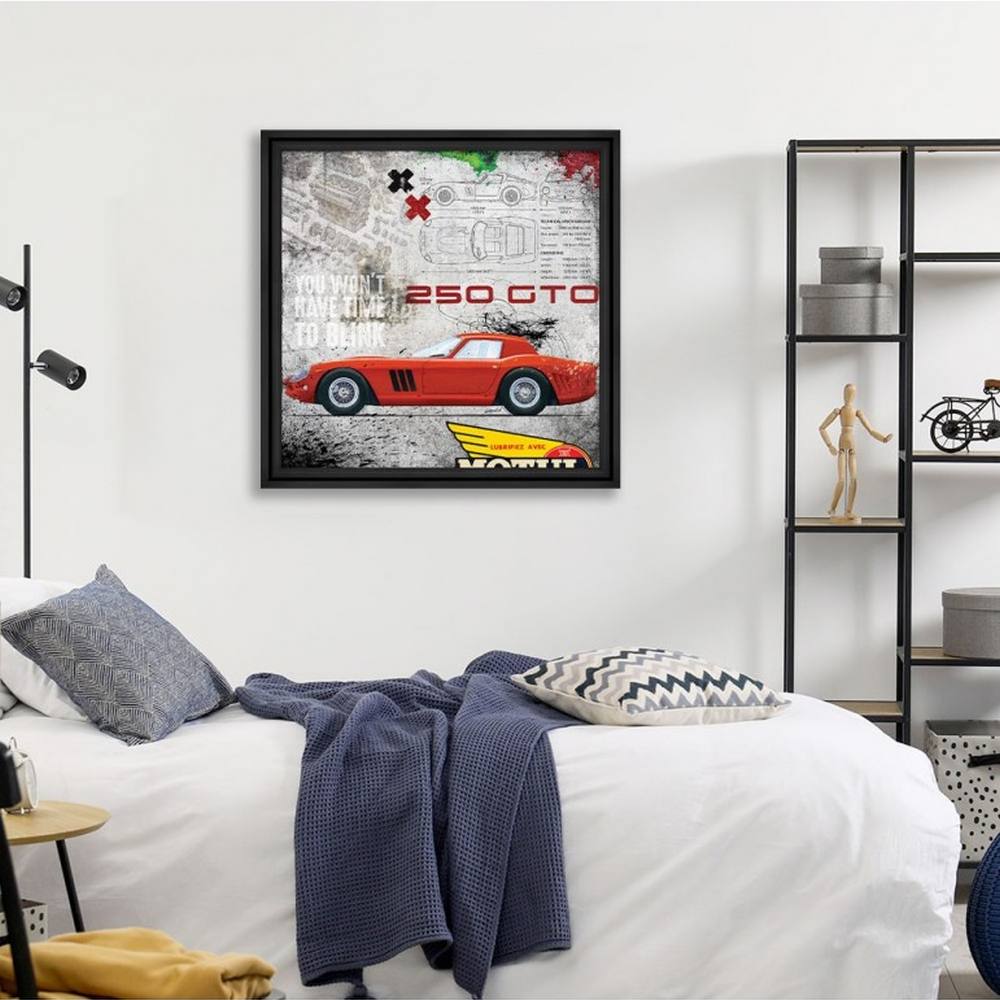 cadre_250_gto_art_rubix_decoration_chambre_sportive_angers cadre 250 GTO Art rubix