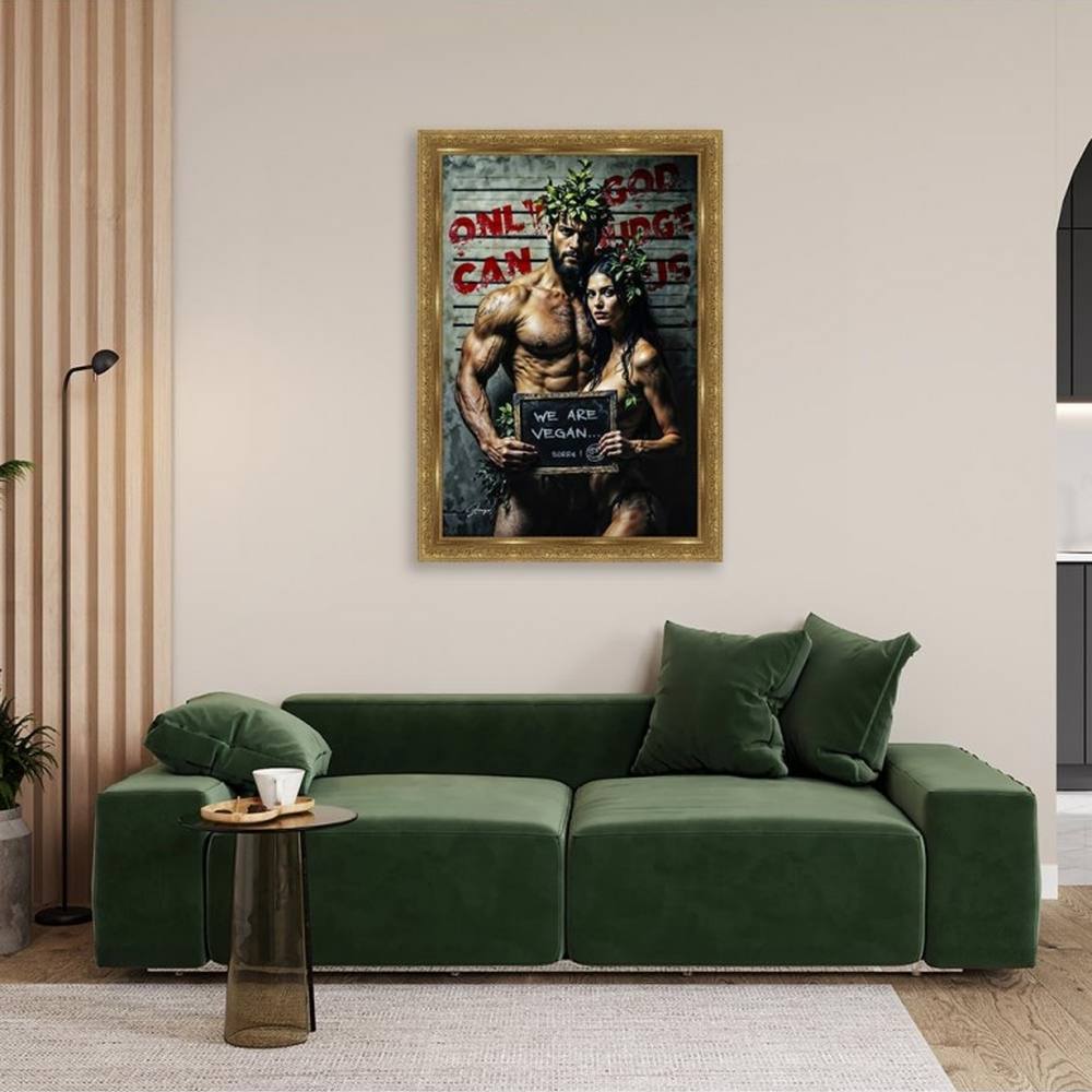 cadre alexandre granger Adam et Eve