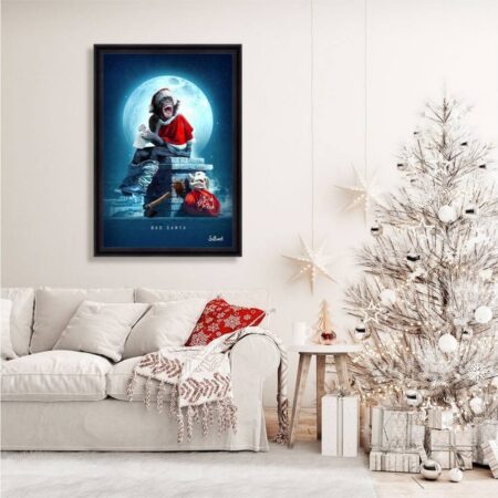 Cadre Bad Santa Sylvain Binet