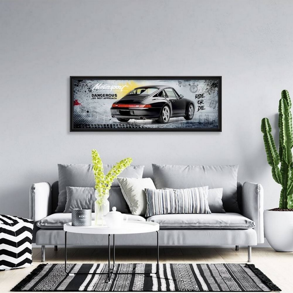 cadre_carrera_4s_motorsport_rubix_decoration_garage_automobile_le_havre Cdare Carrera 4S Motorsport rubix