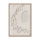 Cadre Cercles Abstraits Beiges Evoa Design