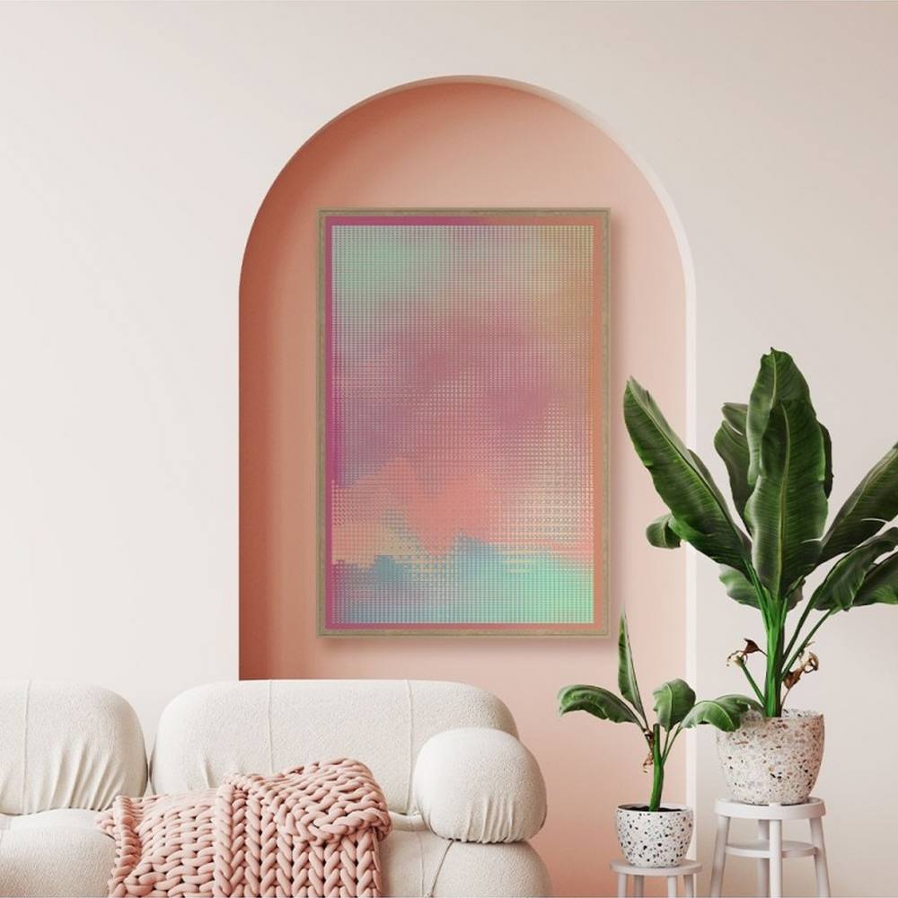 cadre_degradé_bleu_rose_abstrait_evoa_design_caf_25066 Cadre Dégradé Bleu Rose Abstrait