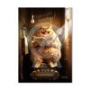 cadre_dibond_chat_nitaire_idee_decoration_toilette_wc_animal_original Cadre Dibond Chat-Nitaire Binet