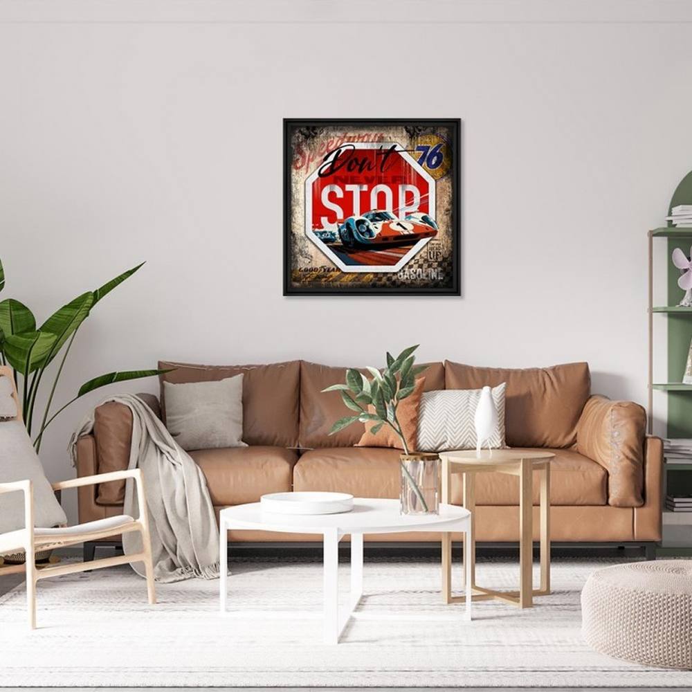 cadre_don_t_never_stop_rubix_idee_cadeau_voiture_sportive_aix_en_provence Cadre Don't Never Stop Rubix