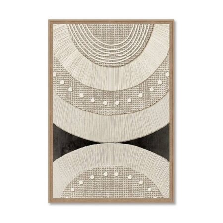 Cadre Effet Texturé Beige