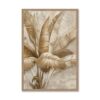 Cadre Feuilles Bananier Beige Evoa Design