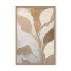 Cadre Feuilles Ton Beige Evoa Design