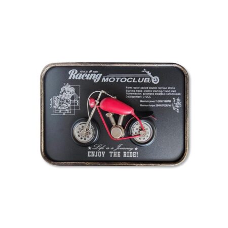 Déco Murale Moto Rouge