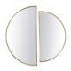 Diptyque Miroir Rond Doré