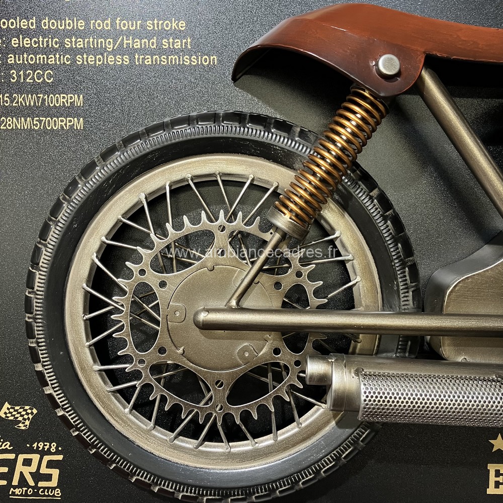 horloge_deco_moto_rouge_details_roues_06.540 horloge déco moto rouge