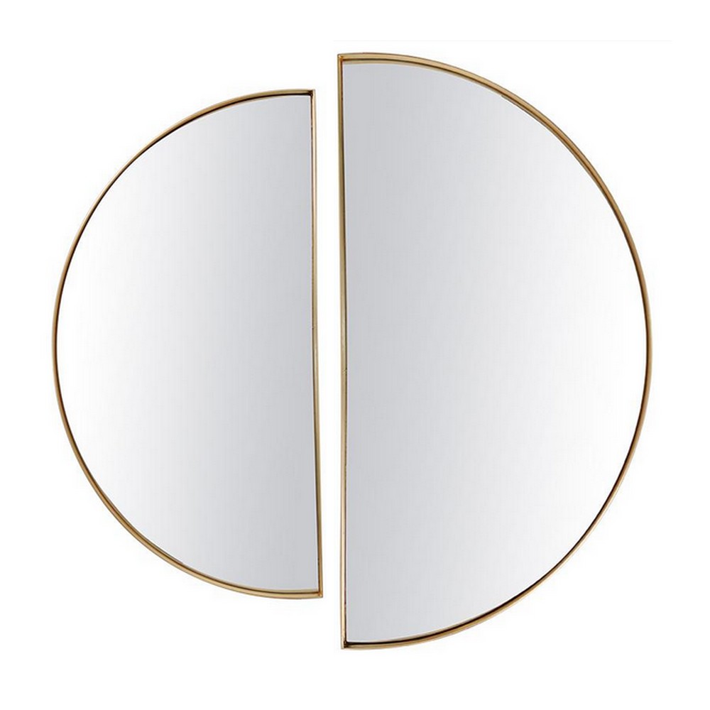 Miroir Fin Diptyque Demi Cercle