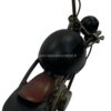 objet décoratif petite moto noire