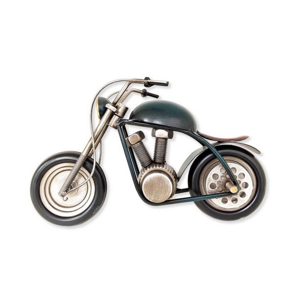 Petite Moto Métal à Poser