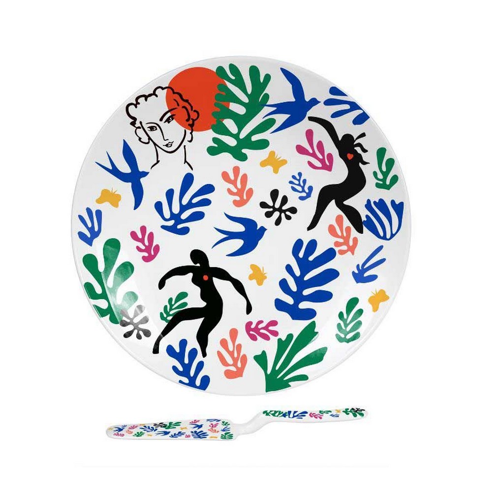 plat à tarte esprit matisse