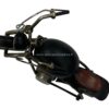 sculpture petite moto noire à poser