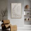 Tableau Abstrait Ronds Beige Evoa Design