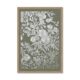 Tableau Fleurs Blanche Fond Vert