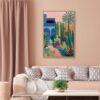Tableau Jardin Coloré Evoa Design