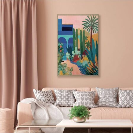 Tableau Jardin Coloré Evoa Design