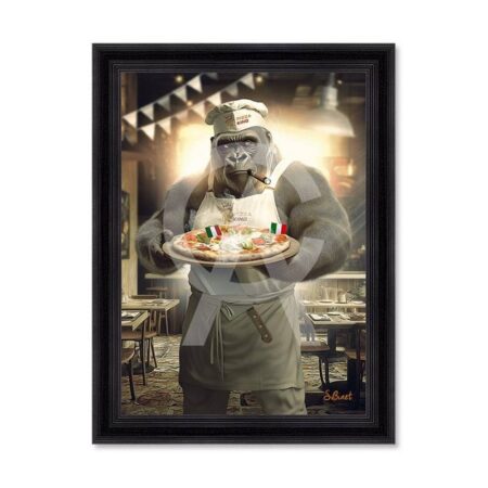 Tableau King Pizza Sylvain Binet