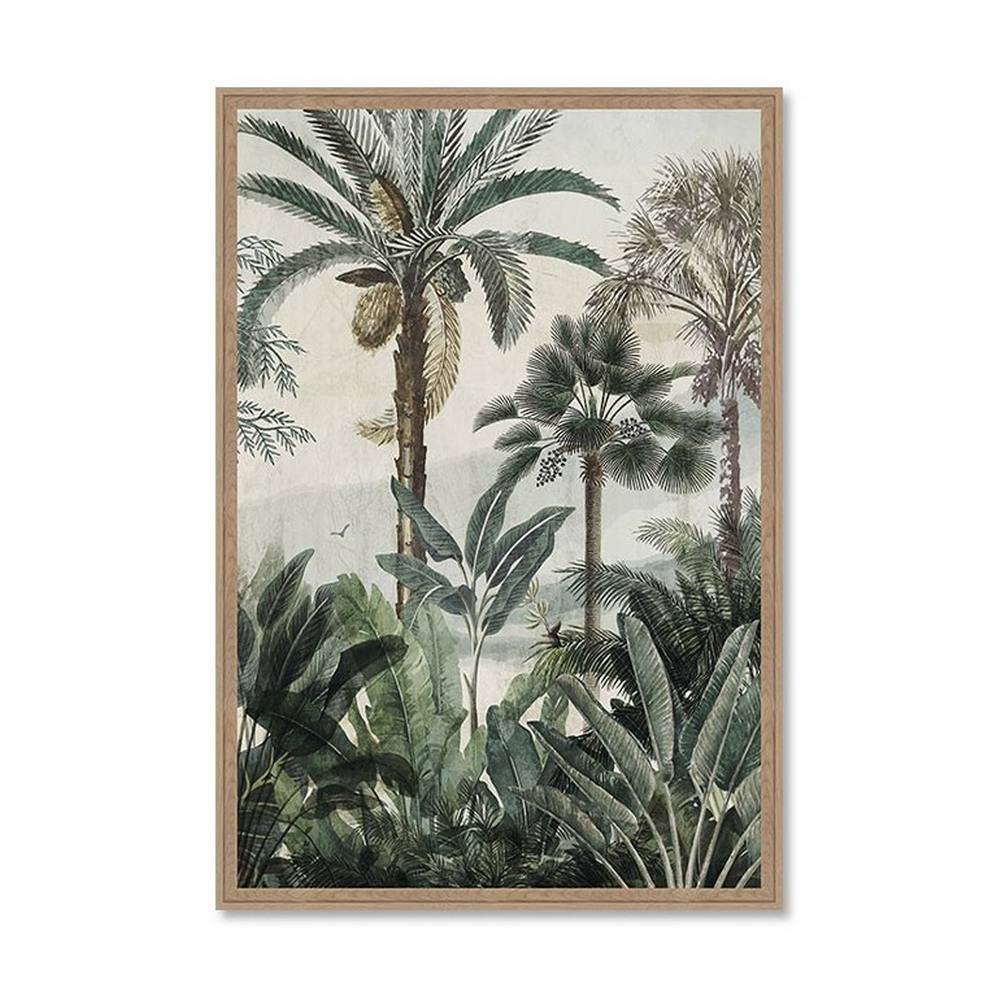 tableau_paysage_palmier_retro_evoa_design_caf_25017_bananier_palmier_verdure Tableau Paysage Palmier Rétro
