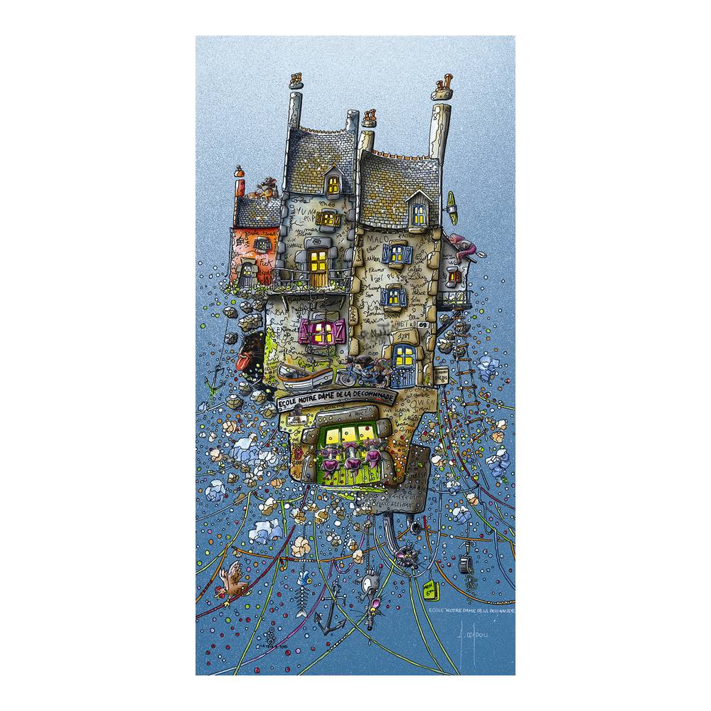 affiche_alain_coadou_notre_dame_de_la_deconnade_ecole_animaux_souris_mamie_ac-1006 affiche alain coadou Notre-Dame de la déconnade