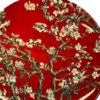 assiette_amandiers_rouge_van_gogh_au6082 assiette amandiers rouge van gogh