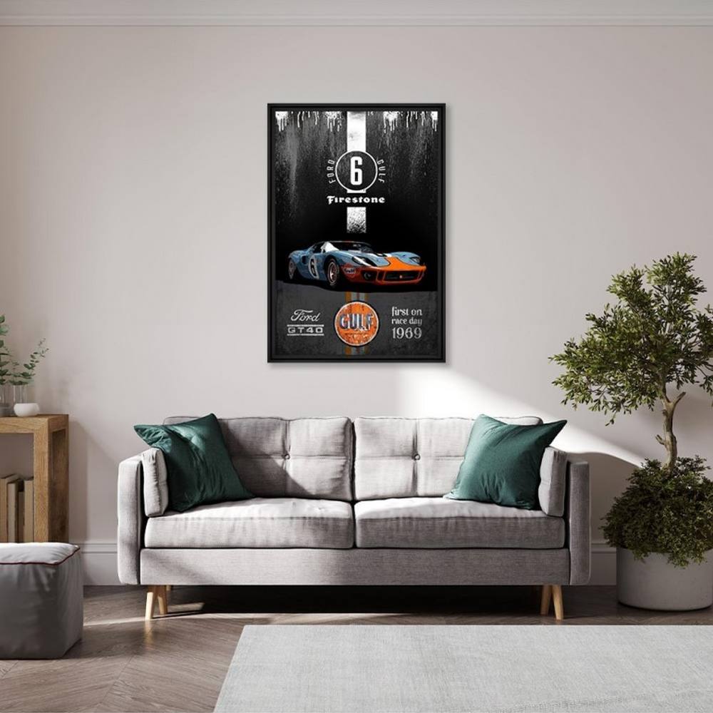 cadre_first_gt40_rubix_objet_decoratif_salon_maison_amiens Cadre First GT40 rubix