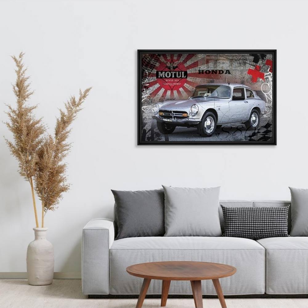 cadre_honda_s800_rubix_objet_decoratif_voiture_collection_clermont_ferrand cadre Honda S800 rubix