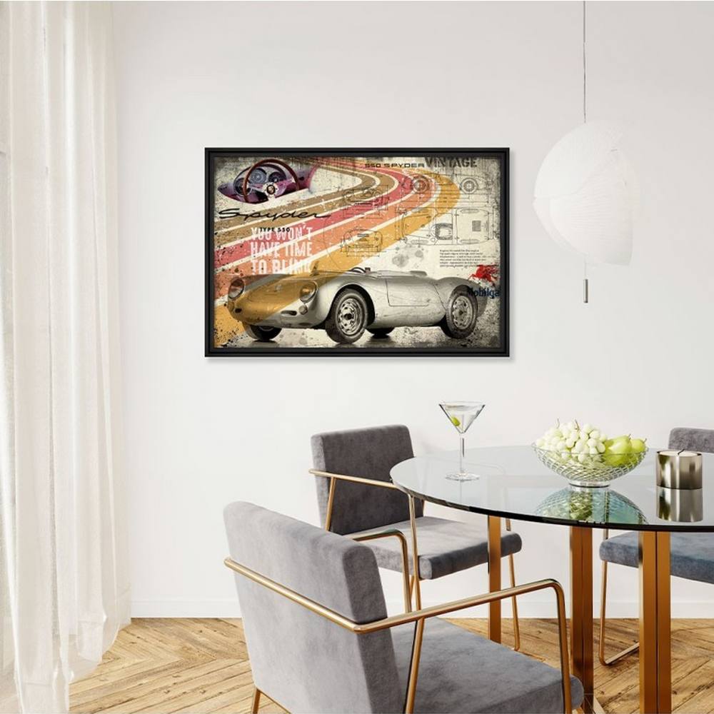 cadre_retro_550_spyder_rubix_objet_decoratif_salle_a_manger_vitri_sur_seine cadre Retro 550 Spyder rubix