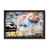tableau Art Porsche Color rubix
