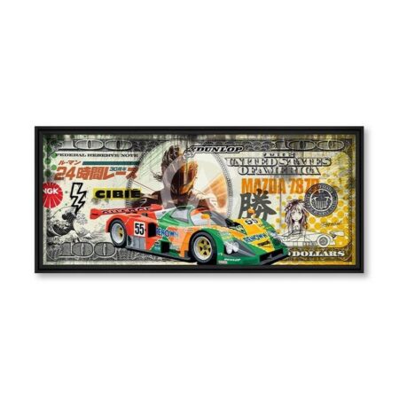 tableau Dollar Mazda 787B rubix