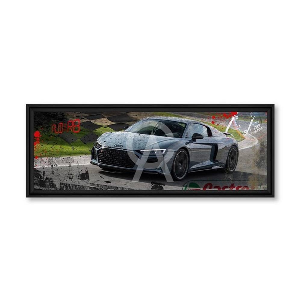 tableau_r8_race_rubix_audi_voiture_sportive_racing_objet_decoratif Tableau R8 Race rubix