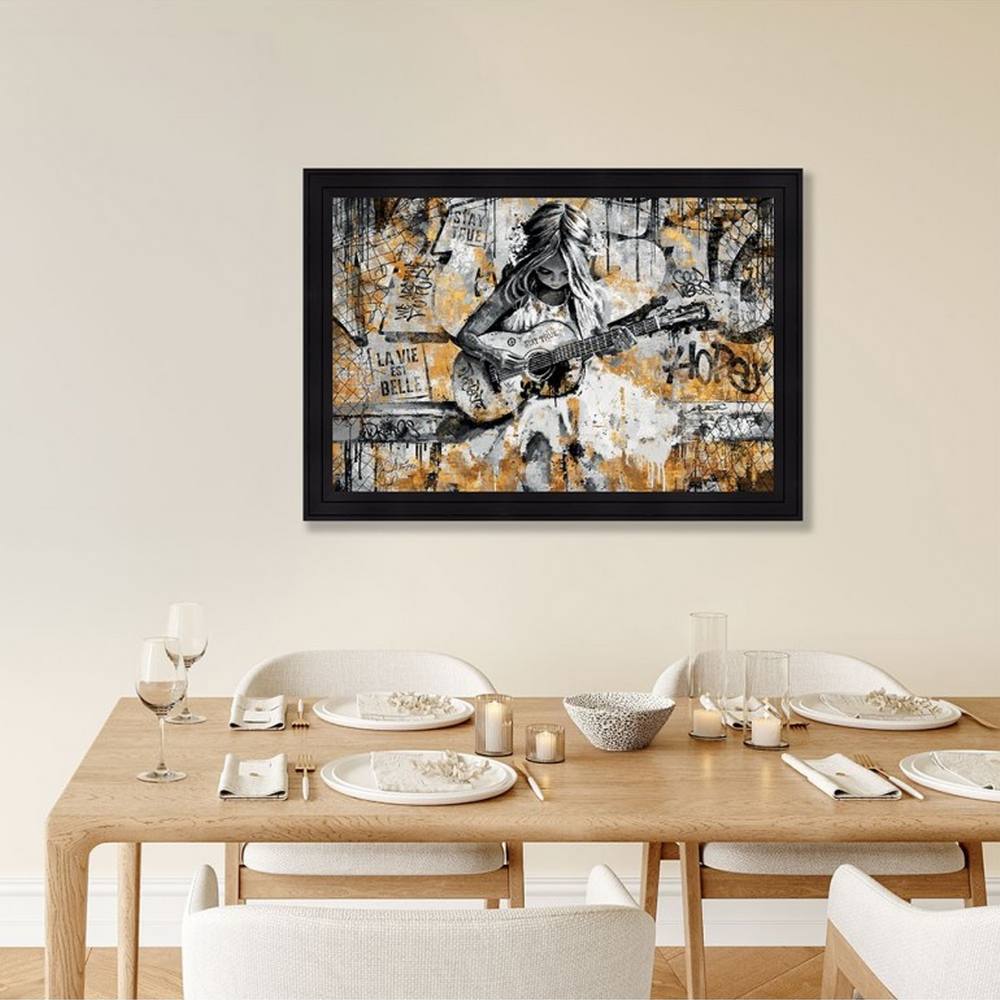 cadre romaric la Fille à la Guitare