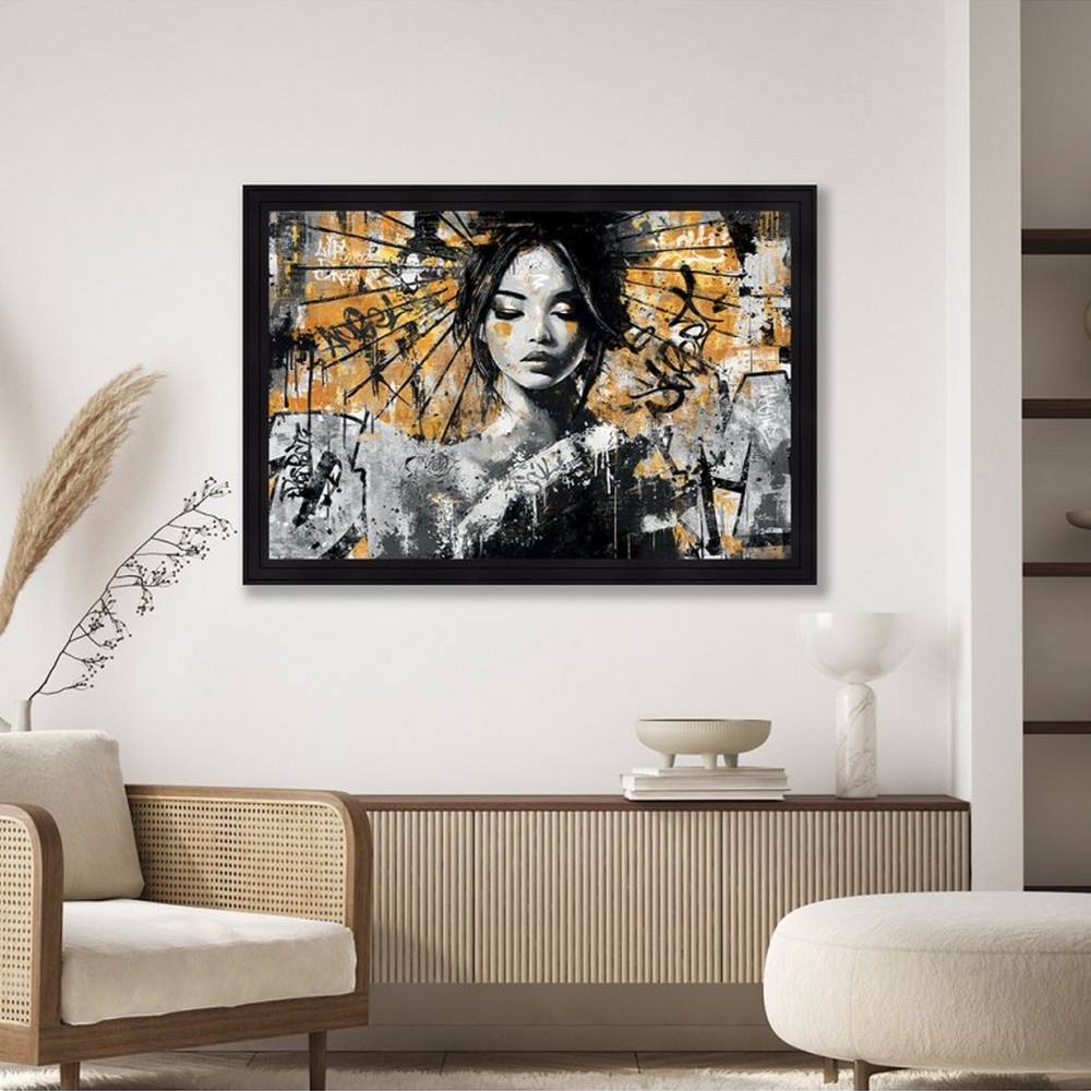 cadre romaric la Geisha et la Grande Ombrelle