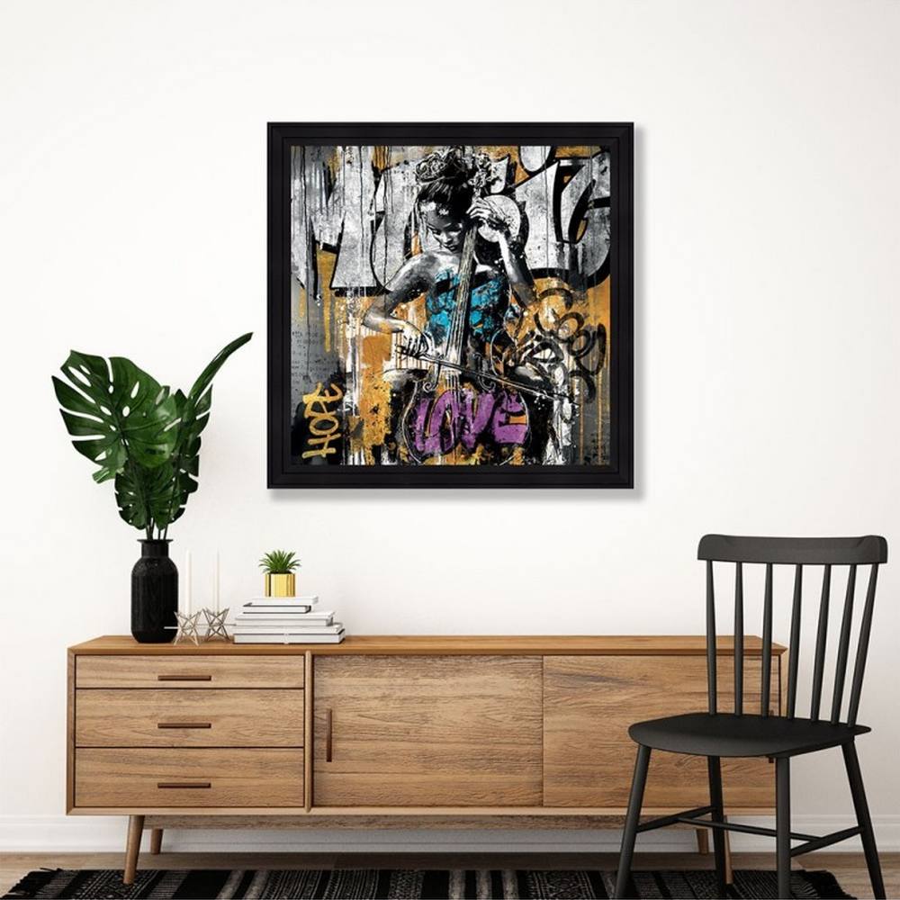 cadre romaric la Violoncelliste