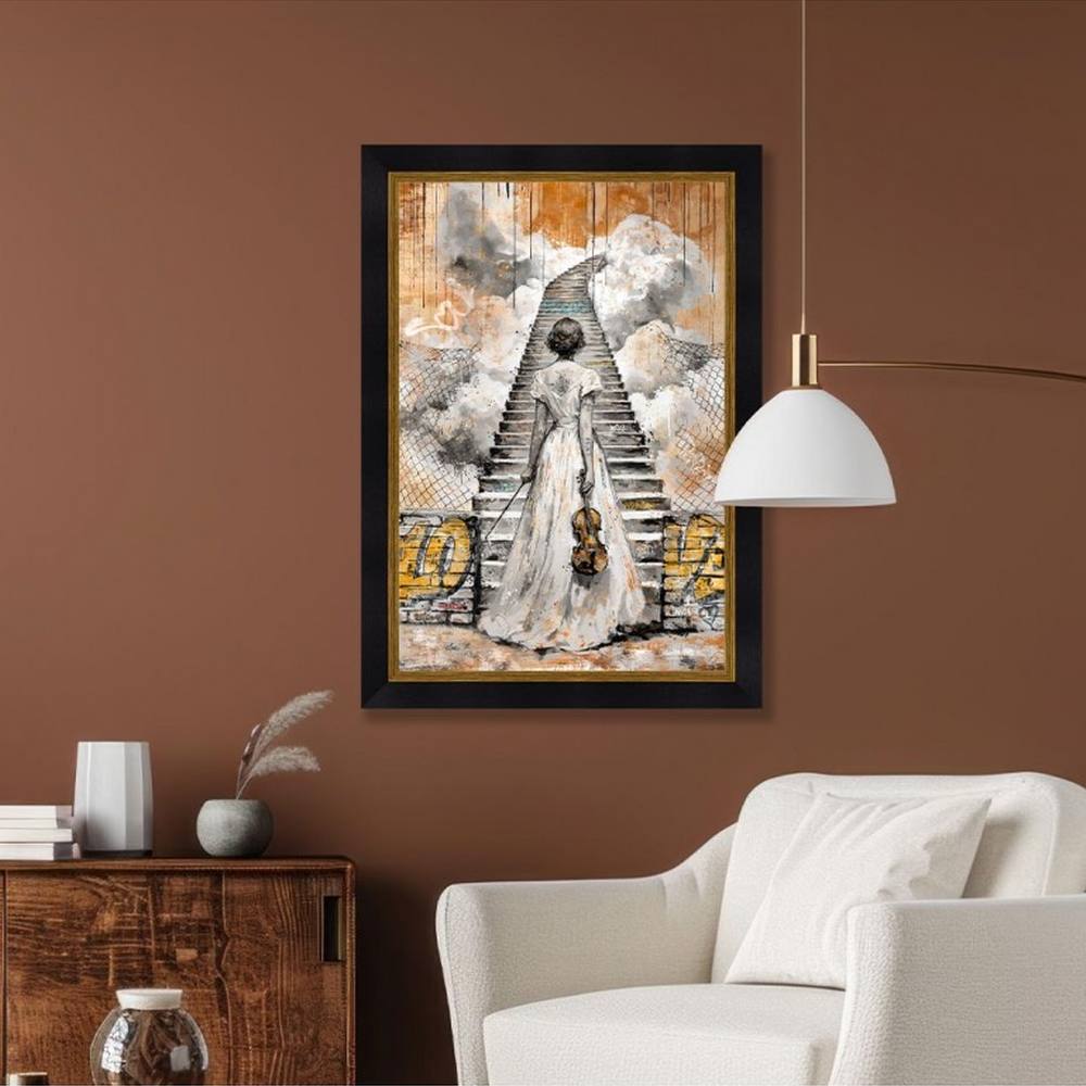 cadre romaric la Violoniste et l'Escalier