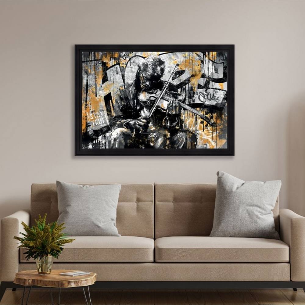 cadre romaric le Vieil Homme au Violon